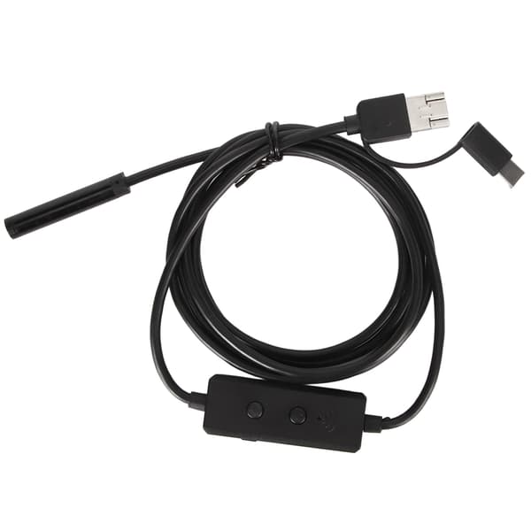 Endoskopkamera 8 mm 2 MP WiFi vanntett 8 LED-lys for Android iOS Windows nettbrett PC