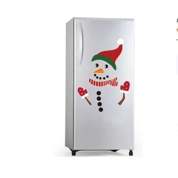 Julens bløde magnetiske køleskabsmagnetdekoration