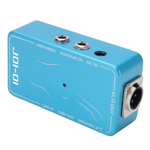 JDI 01 Passiv DI Box Direktförstärkarsimulering Gitarr Effektpedal för Högtalare