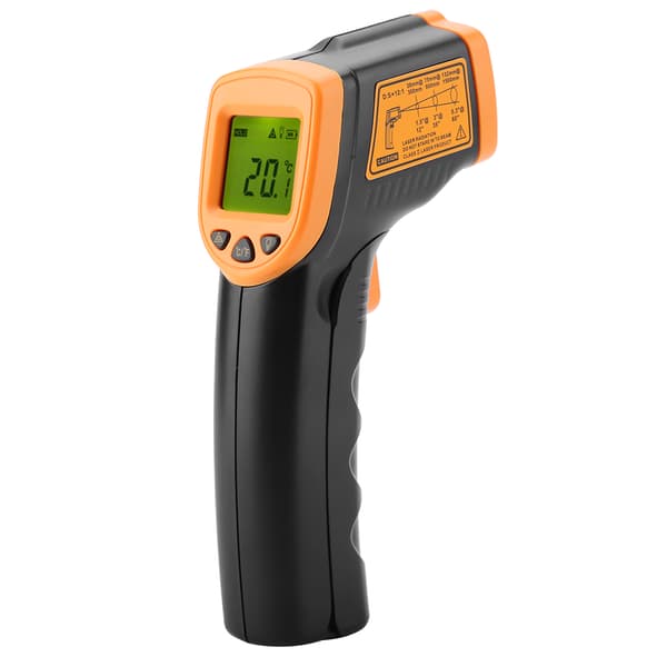 Smart Sensor AR320 Berøringsfri LCD-skjerm Laser Digital Infrarød Termometer