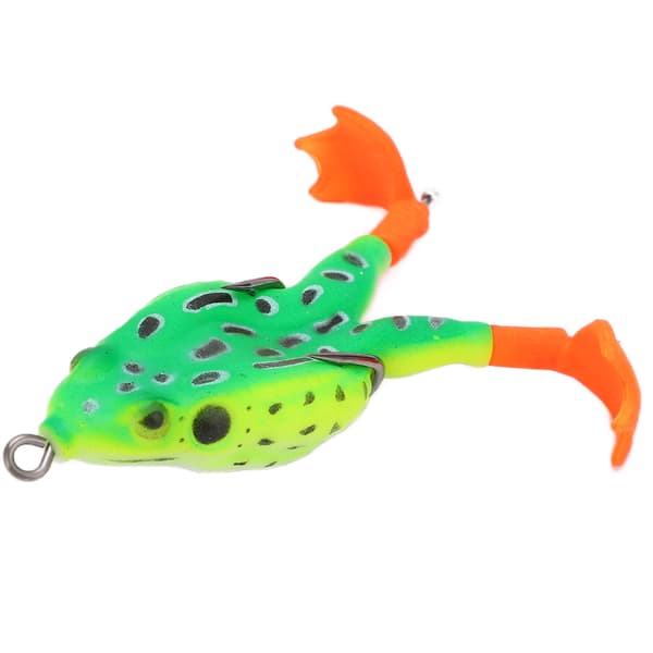Thunder Frog Flytande Fiskedrag Dubbla Propellerben Bas Ormhuvud Lax 2