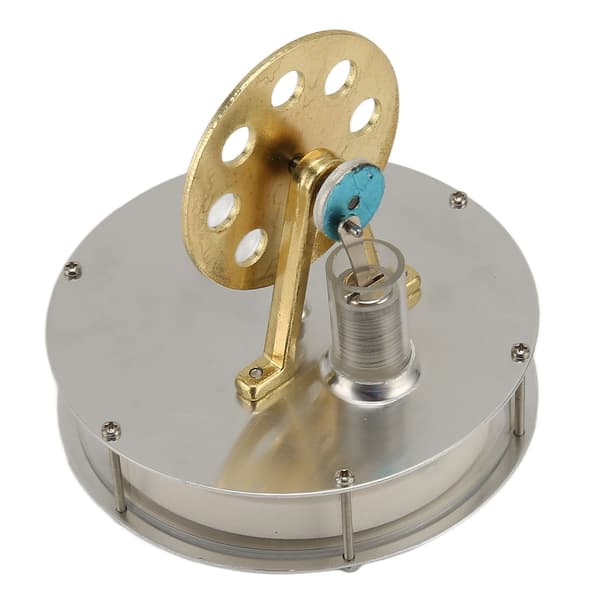 Stirlingmotor lavtemperatur zinklegering rustfrit stål elgenerator