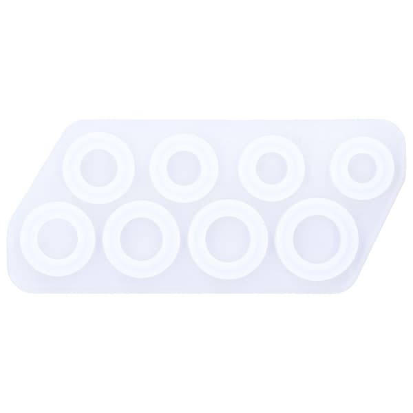 DIY Krystal Epoxy Ring Silikoneform Transparent Dekoration