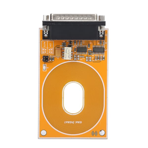 Gul RFID Metal Emitter Adapter med Læse-Skrive Beskyttelse til IPROG Programmer