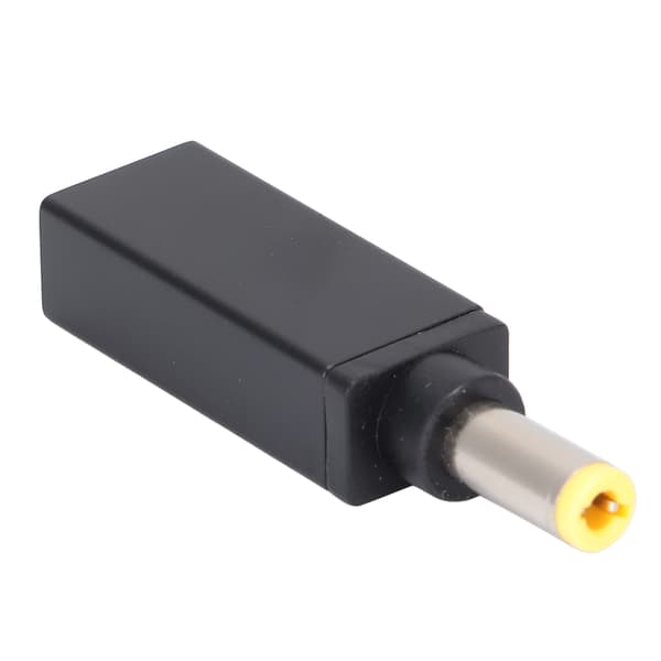 USB C til DC 5.5x2.5mm Rett Strømadapter for Bærbar Datamaskin Tilbehør