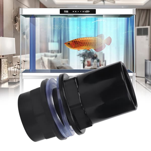 5 stk. PVC Akvarium Vandrør Lige Rørforbindelse 32 mm Akvarietilbehør