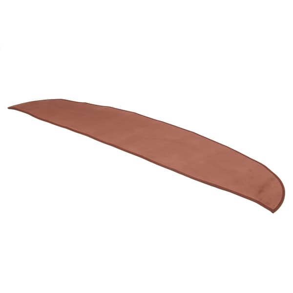 Tesla Model 3 2017 2023 Halkskyddsflanell Instrumentpanelsskydd Brun