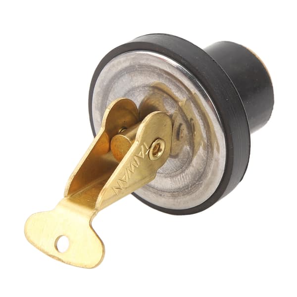 Messing Afløbsprop Rustfri Stærk Forsegling Kompression til Båd Marine Vaske Bjælker Agnbrønde 3/4 Tommer Diameter 18,8 mm