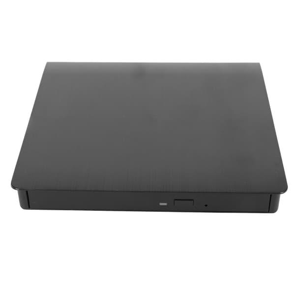 Ekstern USB 3.0 CD DVD-brænder læser skriver Plug and Play til bærbar pc Windows Mac OS sort