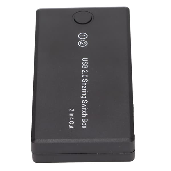 USB 2.0 Switch Selector 2 Ingång 4 Utgång Hög Kompatibilitet Dator Perifer Växeladapter