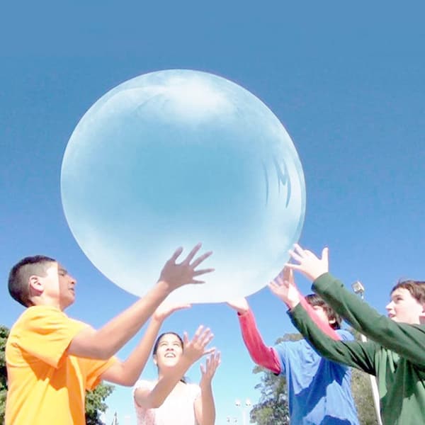 Uppblåsbar bubbelboll studsboll för barn utomhusfest