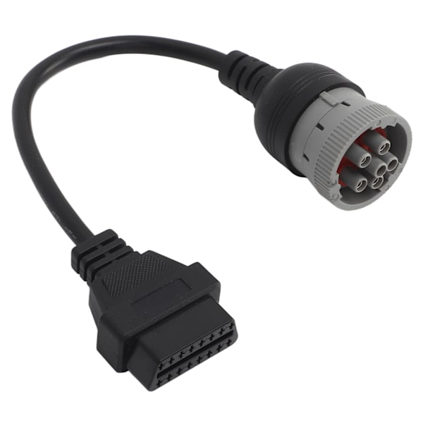 6-nastainen - 16-nastainen OBD1 - OBD2 -diagnostiikkakaapeli J1708 raskaan kaluston kuorma-auton skannerimuuntimelle