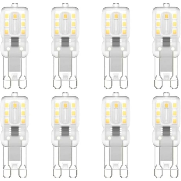 8kpl luonnonvalkoinen lämmin maidonvalkoinen lampunvarjostin 220V-14 lamppu-3W läpinäkyvä lamppu,