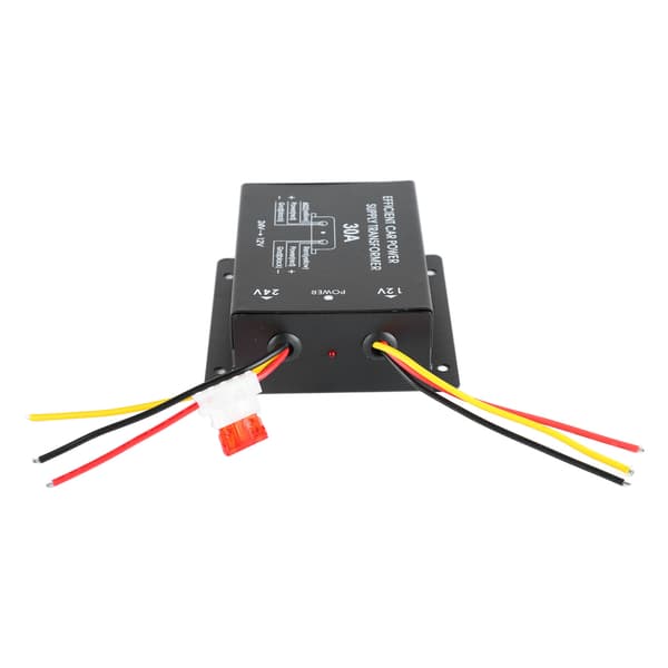 30A Audio Navigasjon DC 24V til 12V Strømomformer Regulator Transformator for Bil Lastebil Buss