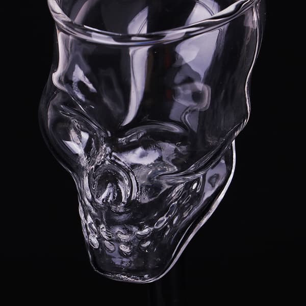 Bones Armor Warrior Skull Design Højt Vinglas Bægerkop Dryp