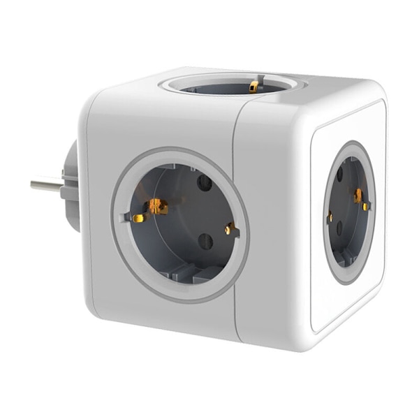 Cube Wall Power Strip, Cube Power Strip 5 pistorasialla ja ylikuormitussuoja, langaton kannettava matkalaturi, power turvaovella, W