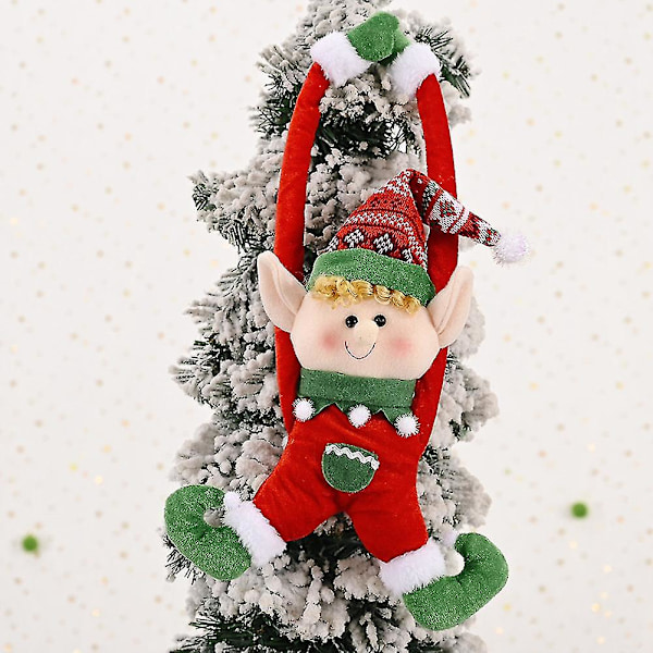 Christmas Elf Doll Julgran hängande prydnad