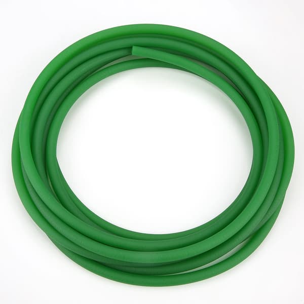 Grøn PU Polyurethan Rund Drivrem 8mm 5 Meter