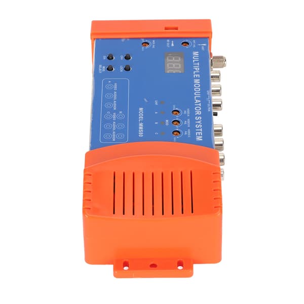 Multi Channel PAL NTSC Modulator System for TV Box AV-kilde 100-240V EU-plugg