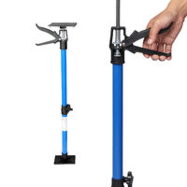 Set 1 Prop Teleskopdörr 51-115cm Steglös justering 30kg Tiltbar tryckplatta Spridare