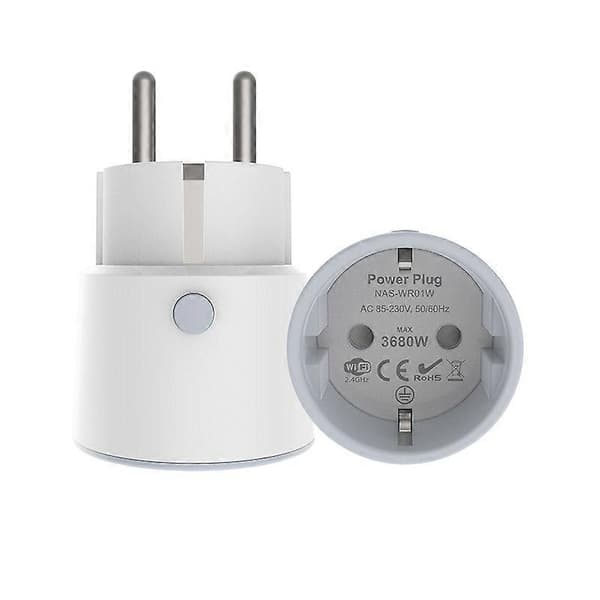 WiFi Smart Plug Strømstik, Trådløs Smart Stikkontakt