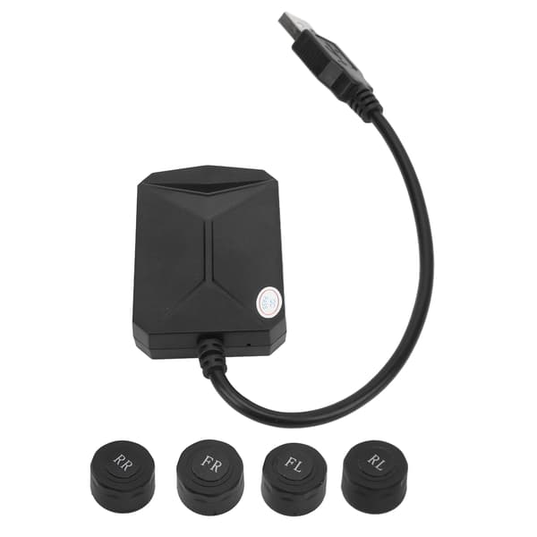 Trådløst dæktryksovervågningssystem 4 interne eksterne sensorer Android Navigation USB-interface Universal