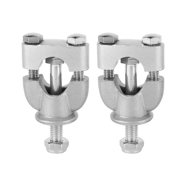 7 8 Tum 22mm Silver Styrefäste Riser Clamp För ATV Motorcykel