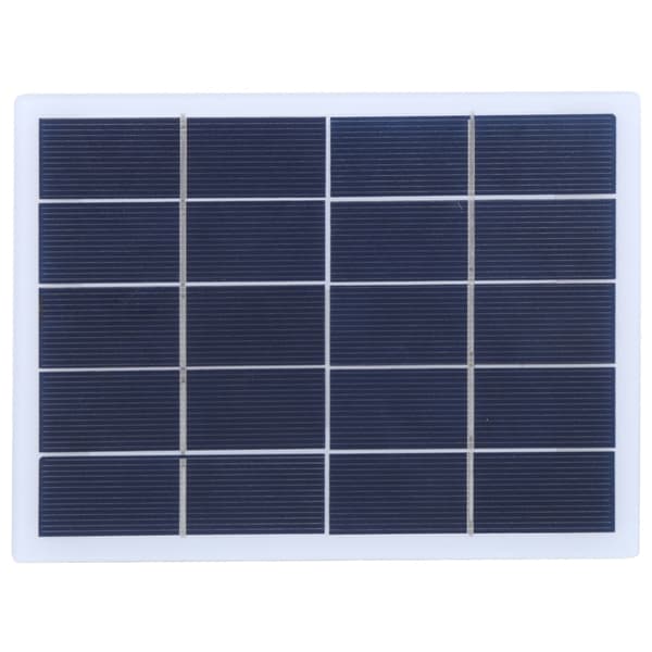 3W 5V Polykrystallinsk Silisium Solcellepanel DIY Lader Batteri DC Utgang