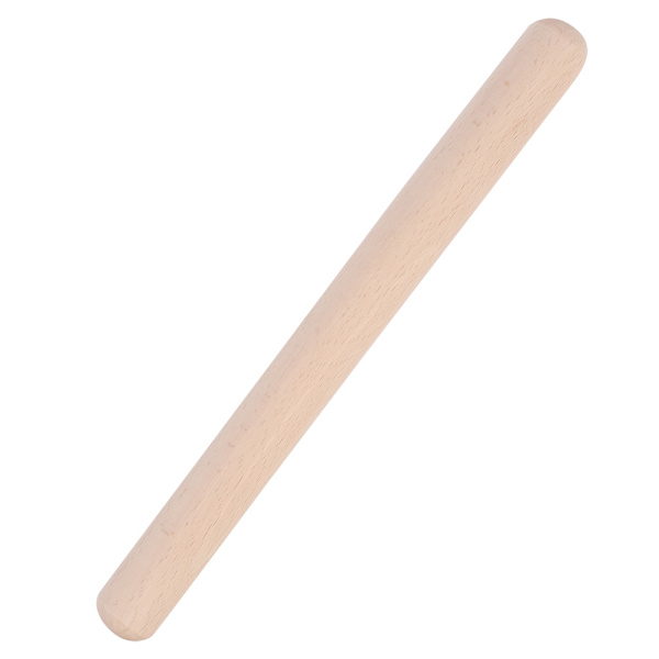 Solid Træ Rullepind 29cm til Bagning