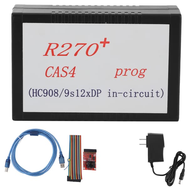 R270 V1.20 CAS4 BDM Auto Programmer Professionelt Bil Diagnostisk Værktøj US Stik 110V til 240V