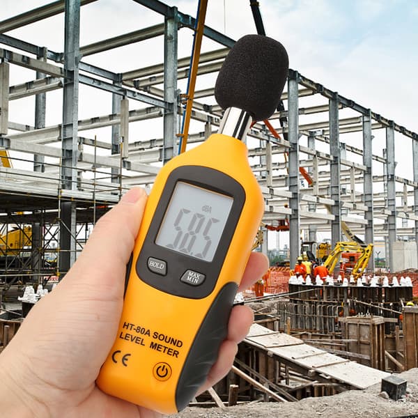 LCD-skjerm Støynivåmåler 30-130dB