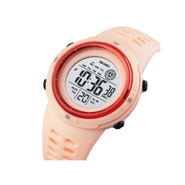 Miesten LED-näyttö, digitaalinen ylellinen ruostumattomasta teräksestä valmistettu watch , 3771 kpl