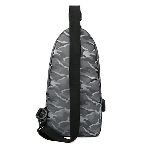 Herre brystpakke - ensfarvet black