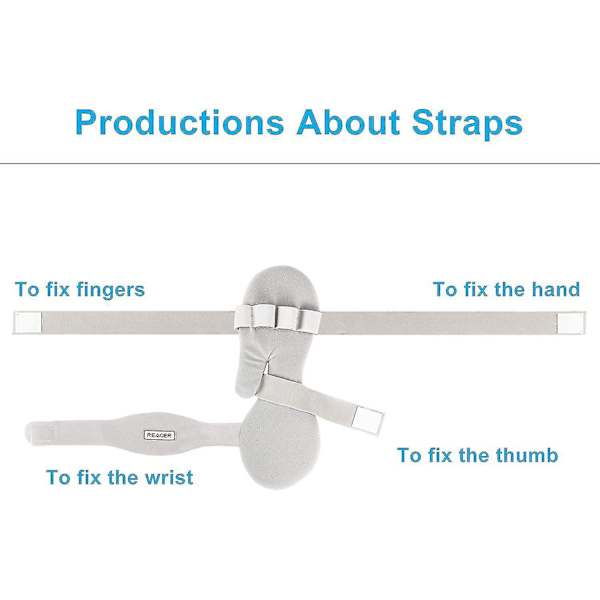 Vilande handledsortos Night Hand Splint Support Immobilizer Right