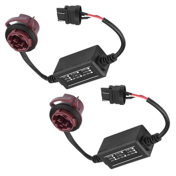 2 stk 3157A LED Dekoder Adapter Anti Hyper Flash Feil Cancel Canbus Brems