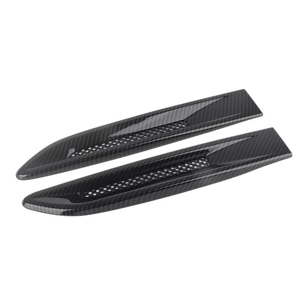 2 st kolfiber sidoskydd för luftventil för Jaguar XF XFL XE