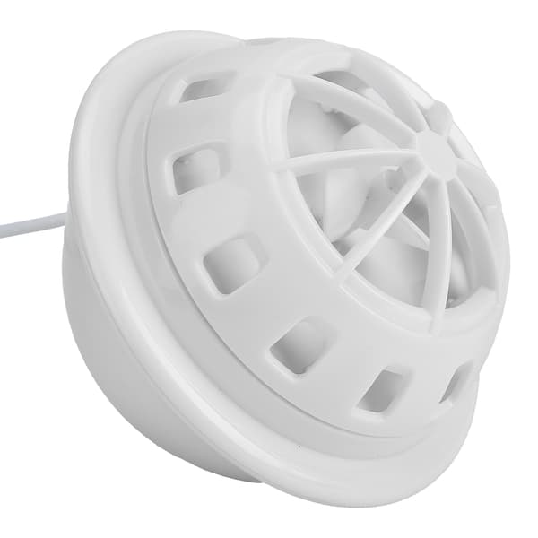 15 Minuters Automatisk Avstängning Super Shock Wave 2 Lägen USB Mini Diskmaskin Vit