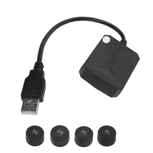 Trådløst dæktryksovervågningssystem 4 interne eksterne sensorer Android Navigation USB-interface Universal