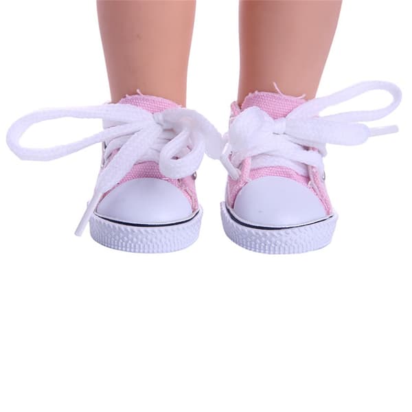 14-tums Docka Canvas Sneakers Perfekt Present för Flickor