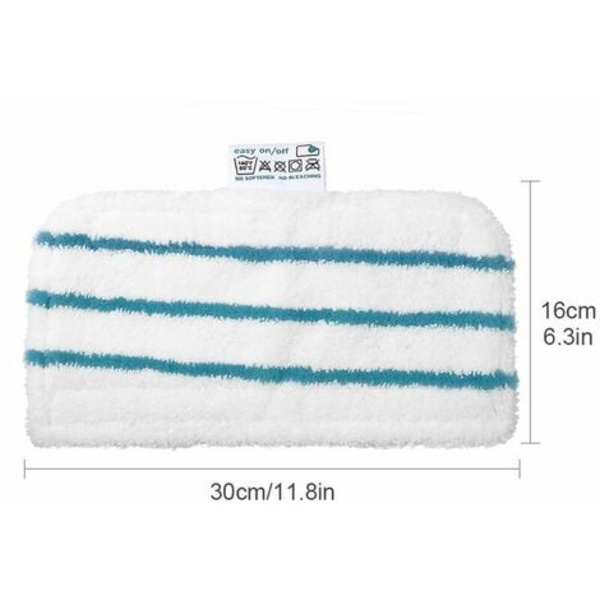 Rektangulære mikrofiberkluter for Black+Decker Steam Mop - Alternativ til FSMP20 - Ekte produkt for FSM1630, FSM1616,