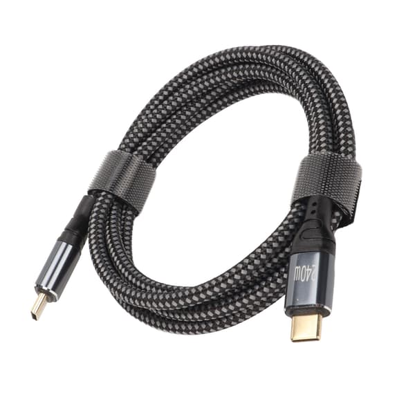 USB C - USB C -kaapeli 240W PD USB 2.0 480Mbps uros-uros datakaapeli 1,5m