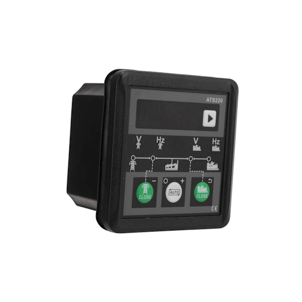 Automatisk brytermodul for strømstyring for strømforsyning med LED-display