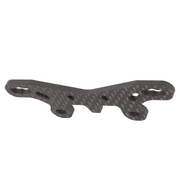 Tamiya 1/10 TT02 RC Bil Kulfiber Front Støddæmper Tårn Sort Opgradering