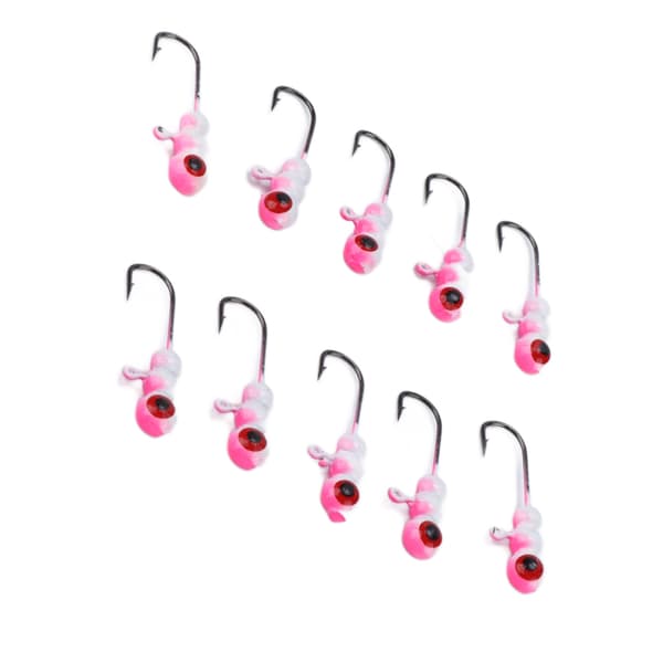 10 stk. modhager Isfiske Jigs Vinter Jigging Lokkemad Mini Krog String Tilbehør