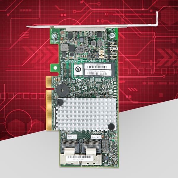LSI 9267 8i 2208 Hovedkontroll Disk RAID Kontrollerkort PCIe x8 6Gbps 512MB RAID 0 1