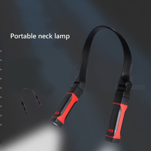 LED Leselys for Nakke, til Seng, Strikking, Løping, Camping, Reparasjon, Avtakbart Boklys