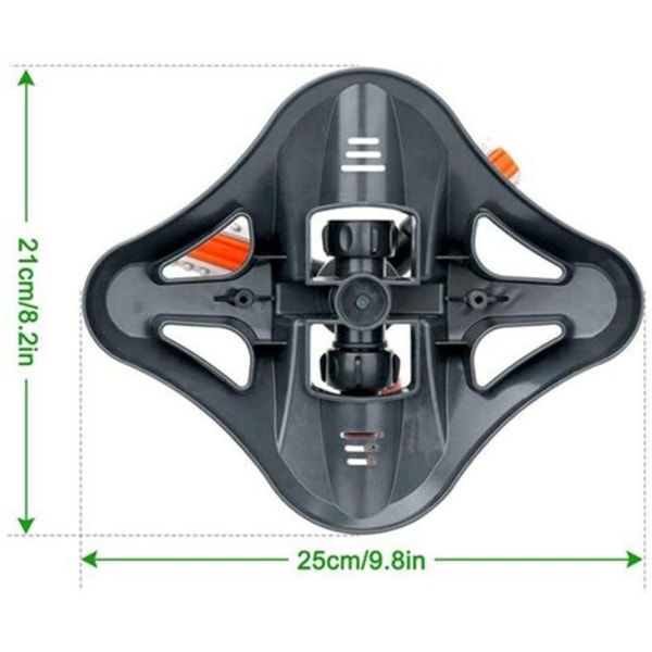 Grässpridare, självsprutande trestiftssprinkler sent