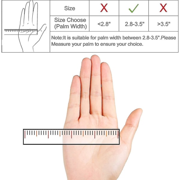 Vilande handledsortos Night Hand Splint Support Immobilizer Right