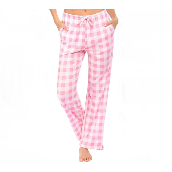 Pyjamasbyxor för kvinnor Mjuk komfort Damer Casual Pyjamasbyxor L