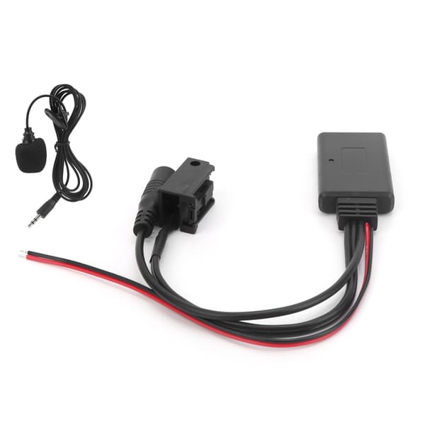 Bluetooth 5.0 AUX Audio Adapter 8Pin Mikrofon Håndfrit Sæt Kompatibel med Ford 5000 6000 CD Stereo